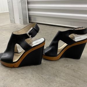 Michael Kors Leather Slingback Sandals